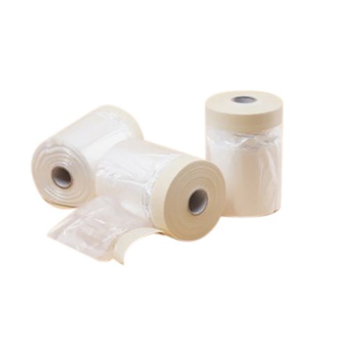 Pre-taped masking film 