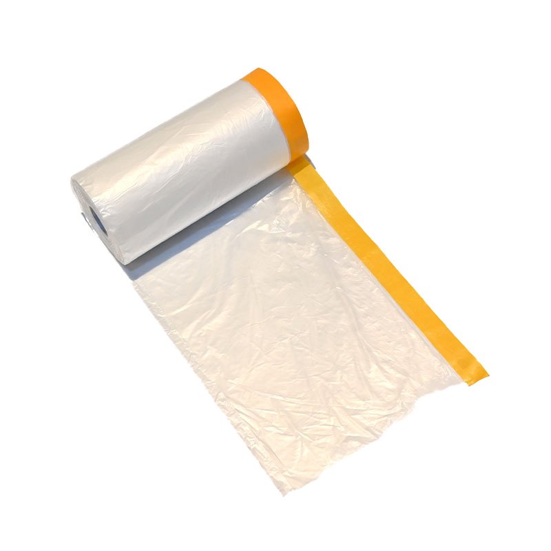 automotive paint masking plastic_ Manufacture High Quality Pretaped