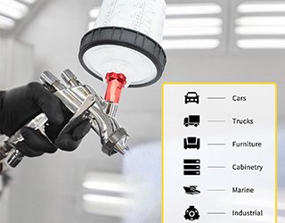 PPS Cups and Paint Gun Cups: Solutions for Automotive and Industrial Painting